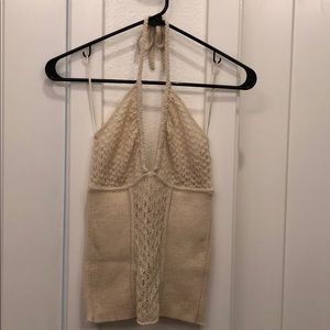 Catherine Malandrino - Knitted halter top